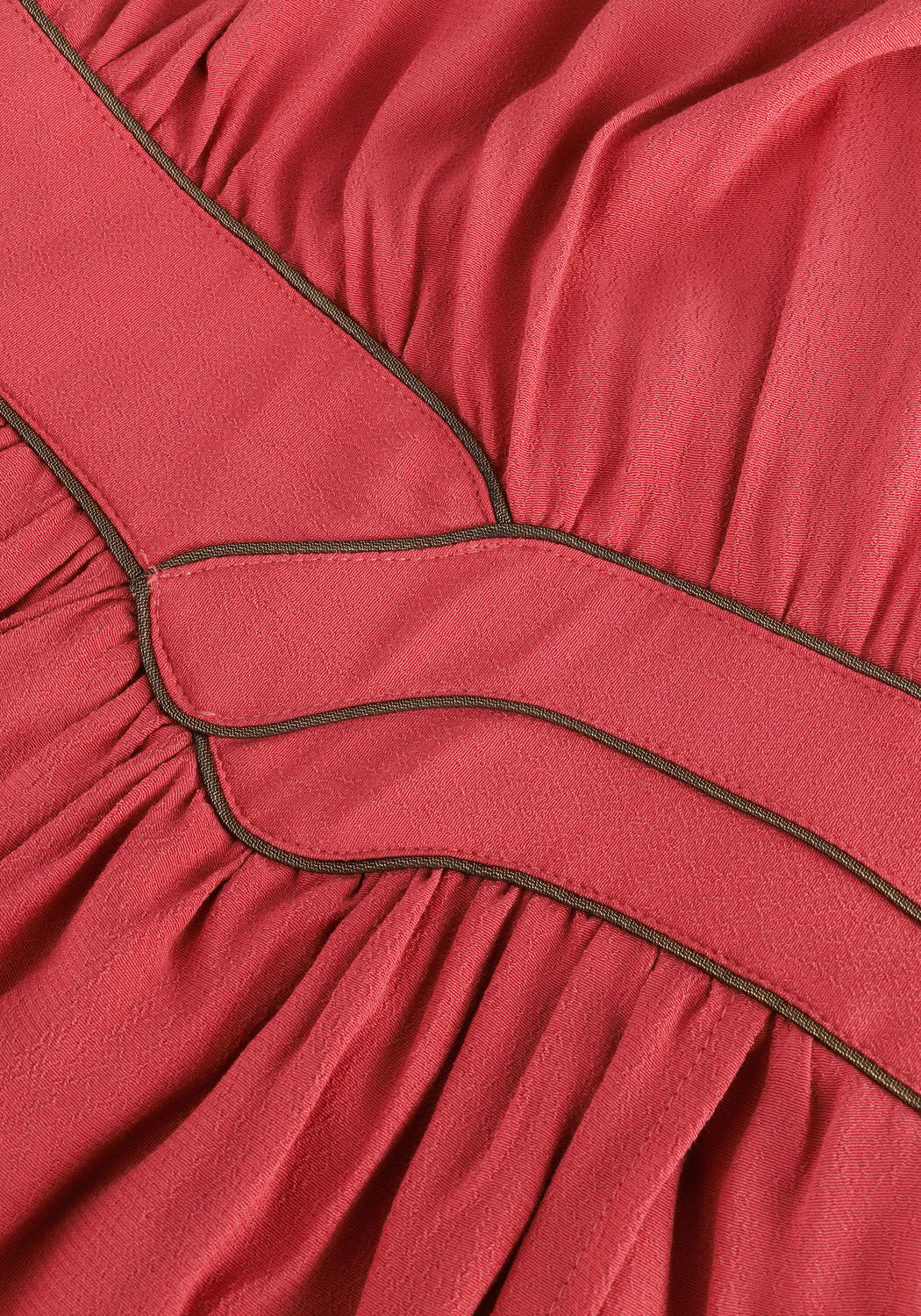 Fuchsie LOUIZON Maxikleid STELLA ROBE - large