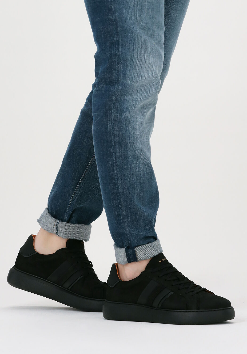 Schwarze MAZZELTOV Sneaker Low 11938 - large