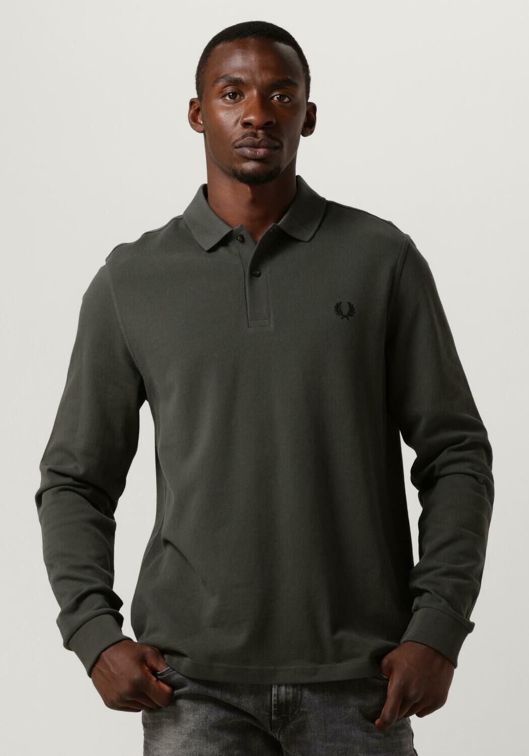 Fred perry polo lange mouwen sale