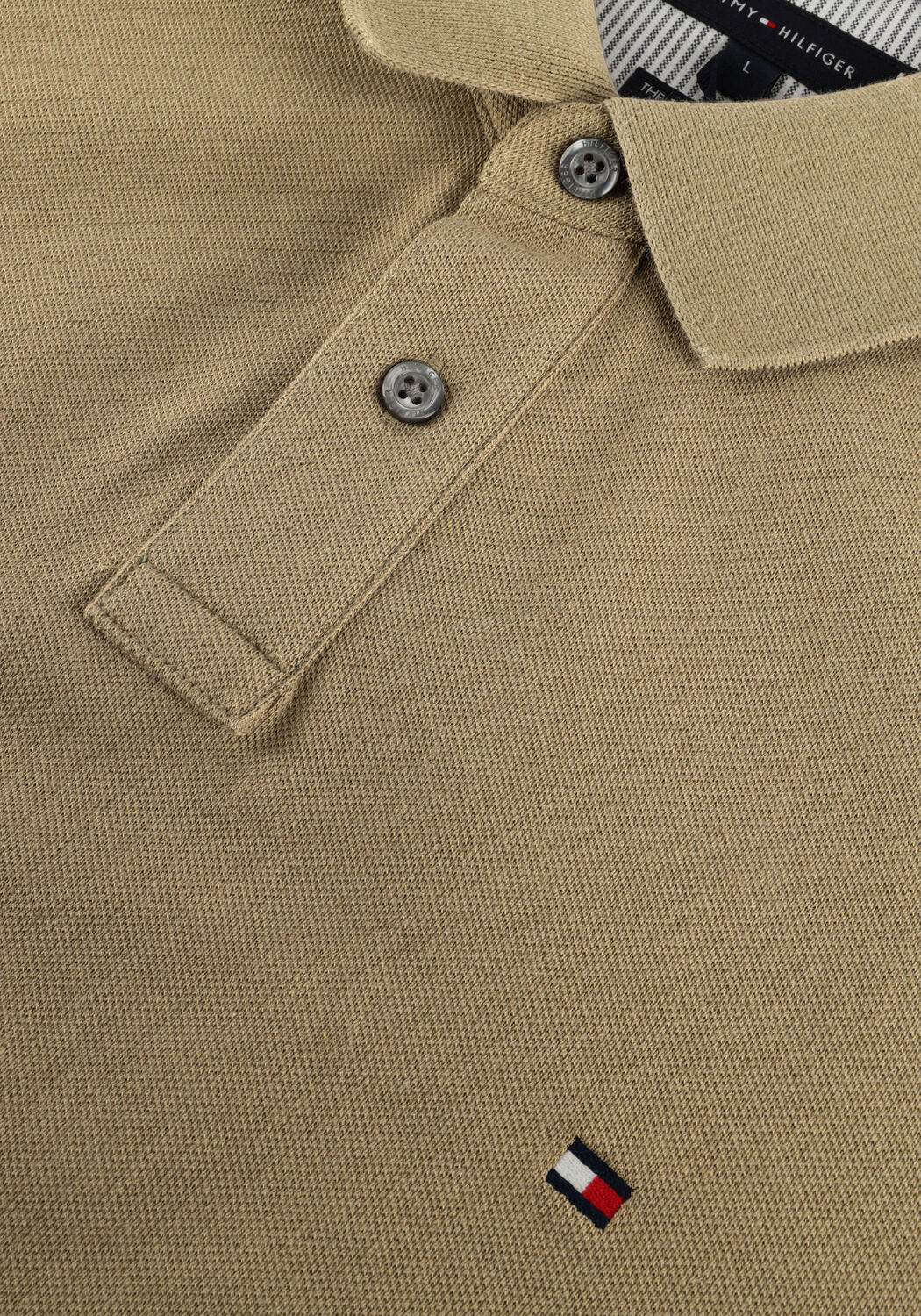 Khaki TOMMY HILFIGER Polo-Shirt 1985 REGULAR POLO - large