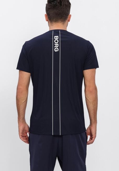 Dunkelblau BJORN BORG T-shirt ACE LIGHT T-SHIRT - large