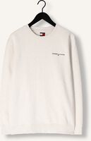 Beige TOMMY JEANS Sweatshirt TJM REG LINEAR CREW EXT Beige TOMMY JEANS Sweatshirt TJM REG LINEAR CREW EXT - medium