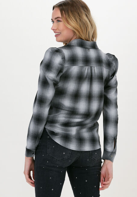 Graue MOS MOSH Blusen CIANNA FADE CHECK SHIRT - large