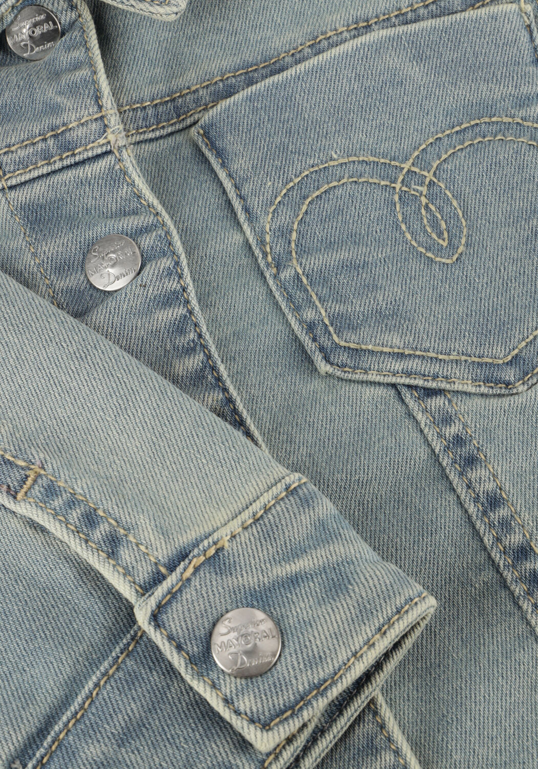 Blaue MAYORAL Jeansjacke DENIM JACKET - large