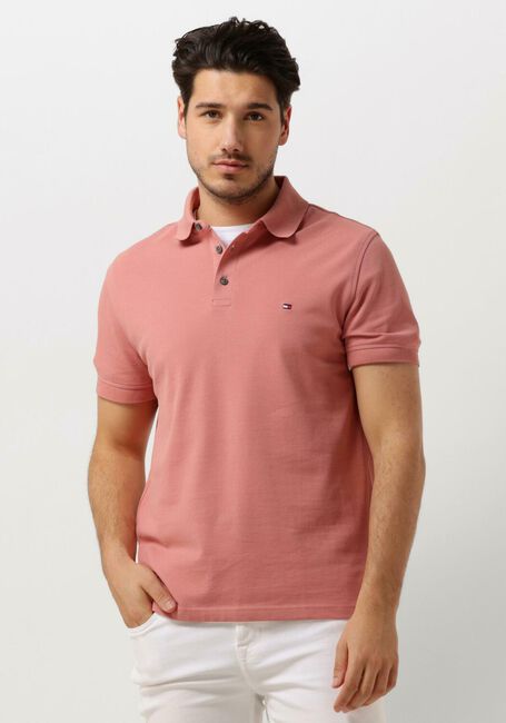 Orangene TOMMY HILFIGER Polo-Shirt 1985 SLIM POLO - large