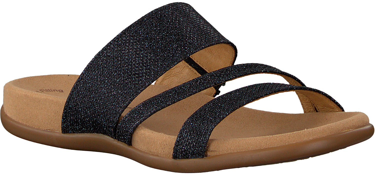 Blaue GABOR Pantoletten 703 | Omoda Blaue GABOR Pantoletten 703 | Omoda