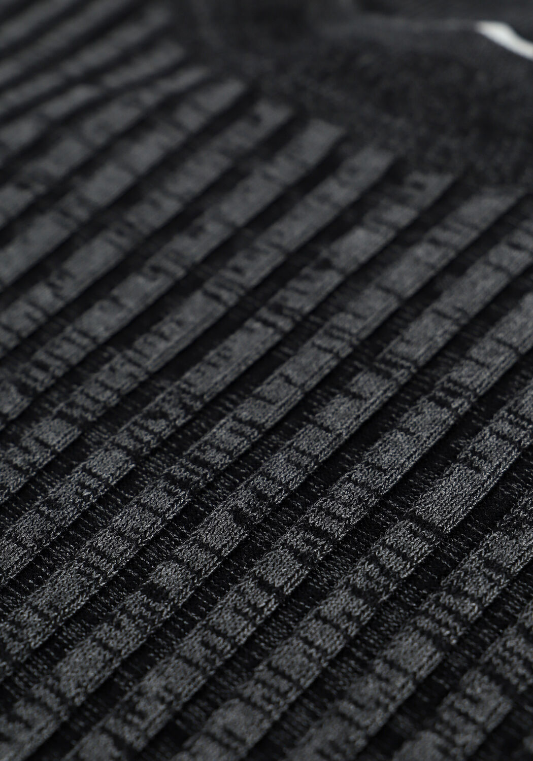 Dunkelgrau NEO NOIR Top MALLOY SPACE DYE BLOUSE - large