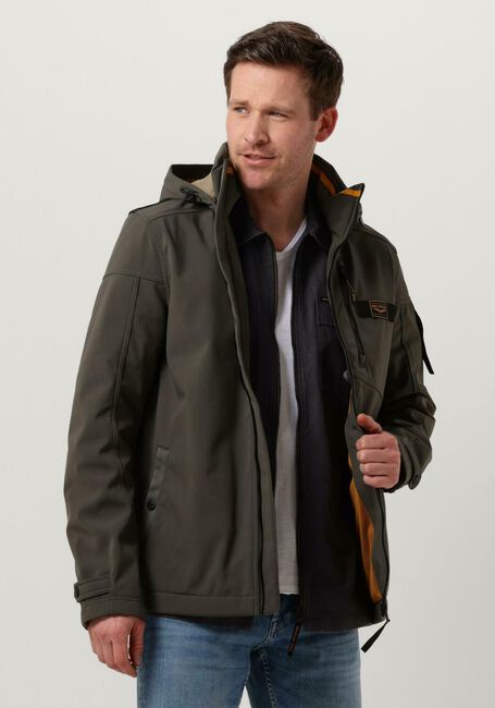 Graue PME LEGEND Jack SEMI LONG JACKET SUCCESSOR 2.0 SOFT SHELL - large