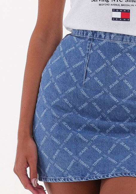 Blaue TOMMY JEANS Minirock TJW DENIM MONOGRAM MINI SKIRT - large