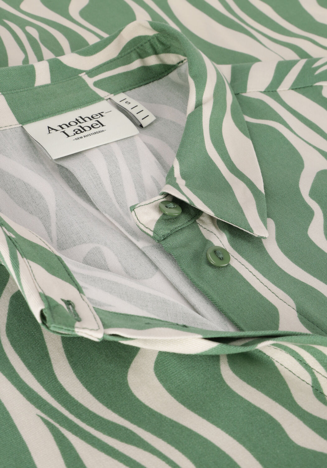 Gr&uuml;ne ANOTHER LABEL Blusen DREISER SWIRL SHIRT - large