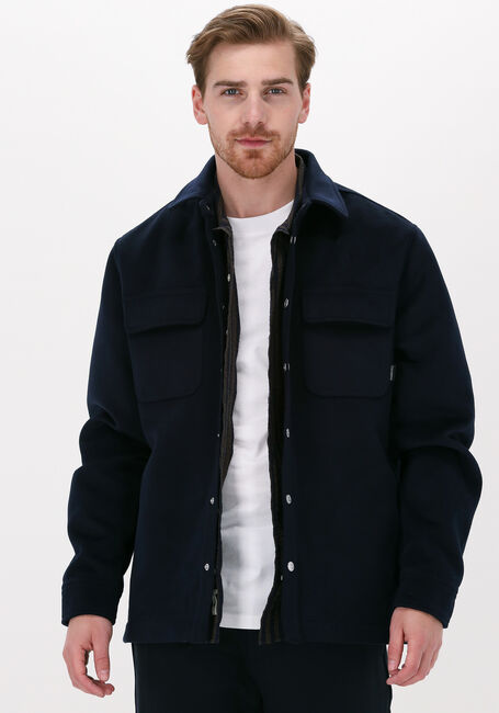 Blaue COLOURFUL REBEL Jack JACK BONDED OVERSHIRT - large