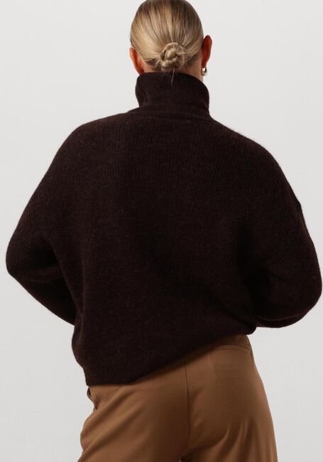 Braune GESTUZ Rollkragenpullover ALPHAGZ LS ROLLNECK - large