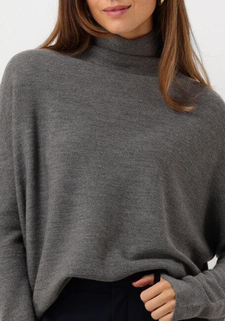 Graue DRYKORN Rollkragenpullover LIORA 42002 - large