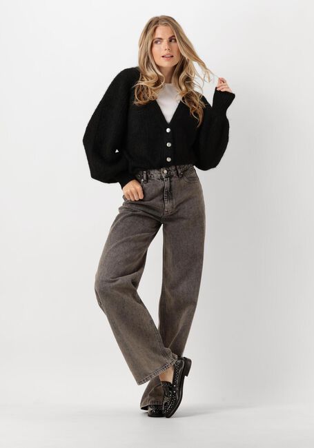 Schwarze CO'COUTURE Strickjacke CORELIE BUTTON KNIT - large