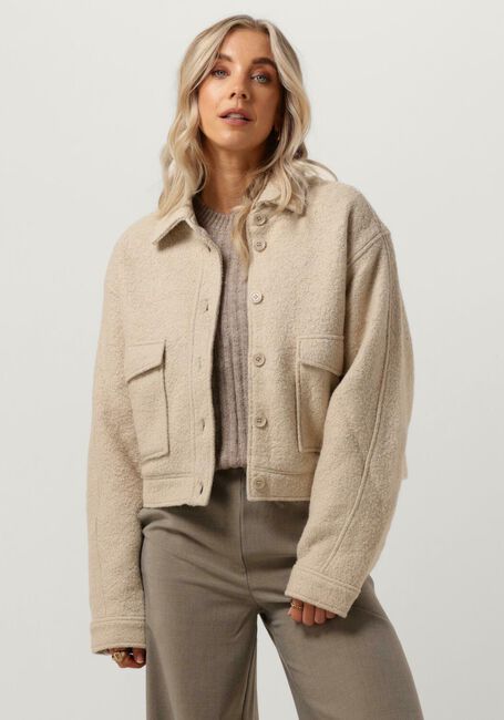 Beige MSCH COPENHAGEN Jack MSCHRIENNA JACKET - large