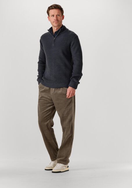 Dunkelblau DSTREZZED Pullover SKIPPER RIBKNIT - large