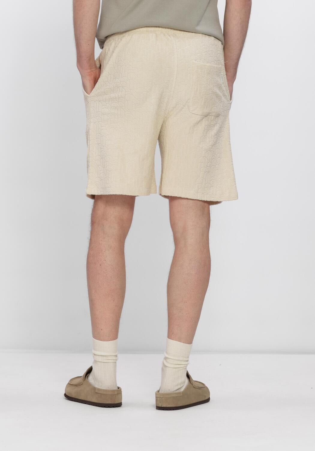 Beige THE GOODPEOPLE Kurze Hose HTOWEL - large
