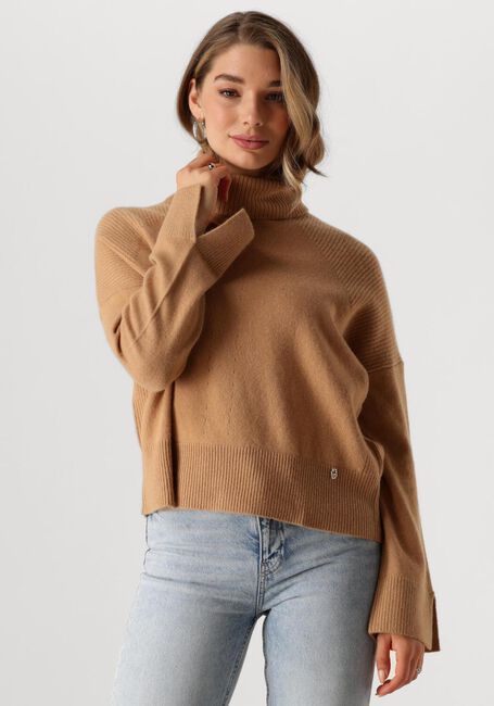 Camelfarbene LIU JO Pullover ECS MAGLIA CHIUSA M/L - large