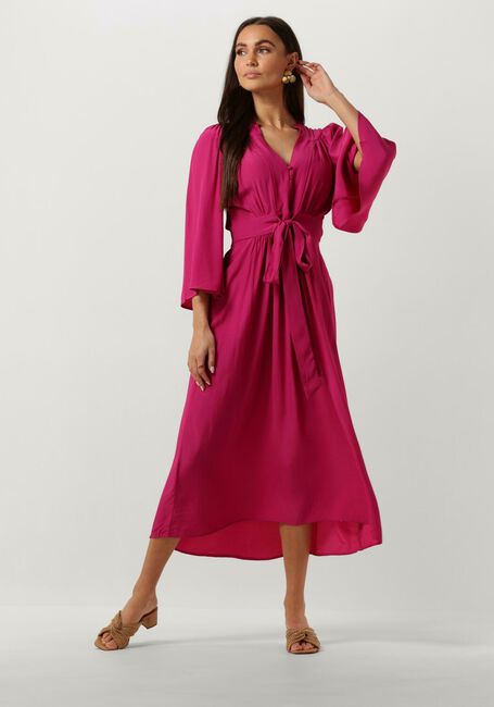 Rosane POM AMSTERDAM Maxikleid IMPERIAL FUCHSIA DRESS - large