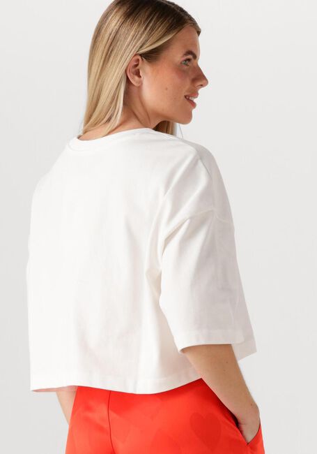 Weiße ALIX THE LABEL T-shirt LADIES KNITTED ALIX T-SHIRT - large