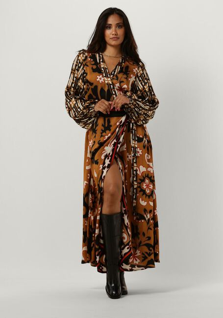 Mehrfarbige/Bunte SUMMUM Maxikleid DRESS PRINT LONG MIX  - large