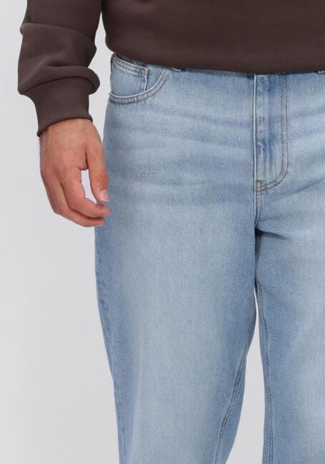 Blaue LES DEUX Straight leg jeans RYDER WASHED DENIM JEANS - large