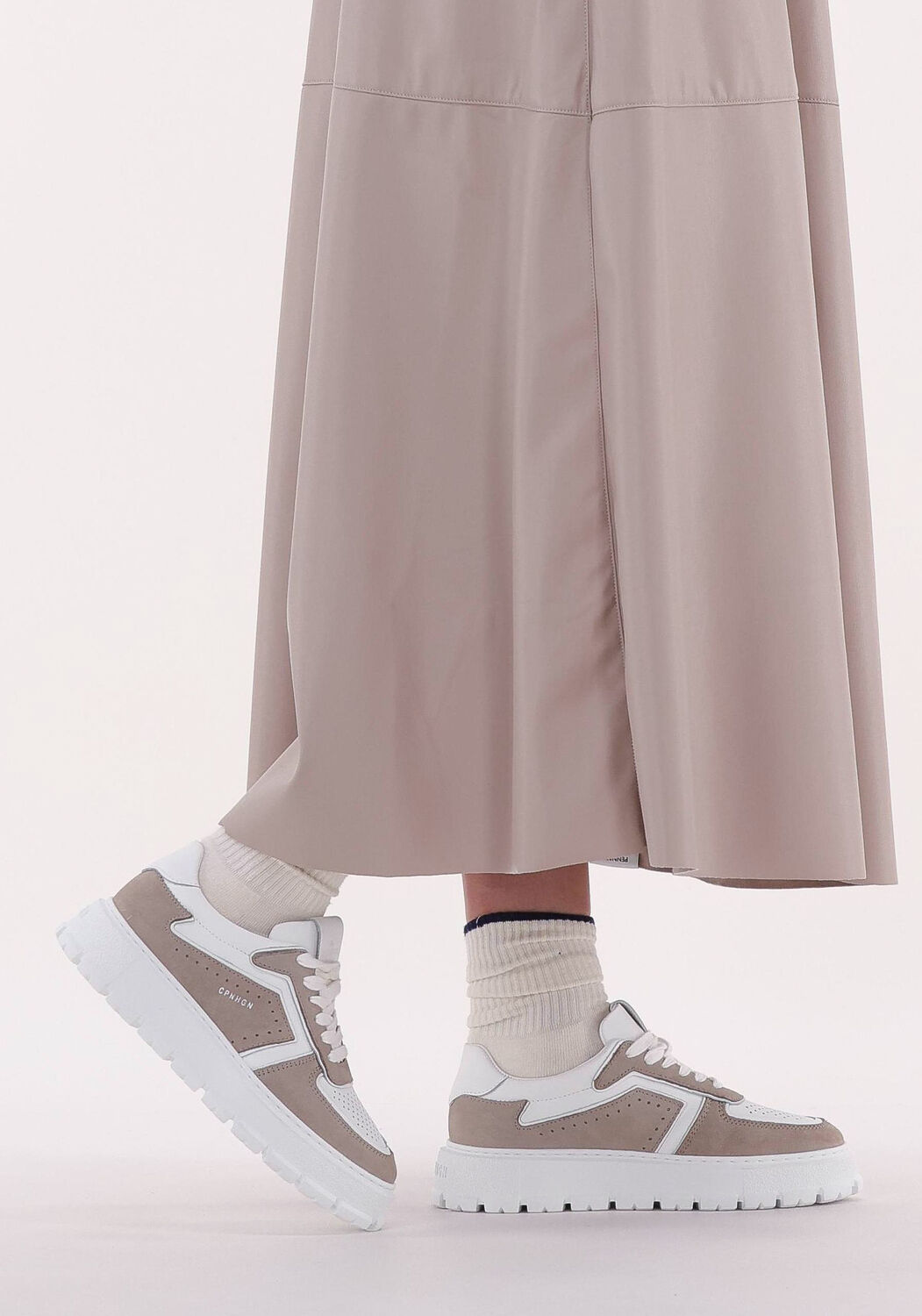 Taupe COPENHAGEN STUDIOS Sneaker Low CPH332 - large