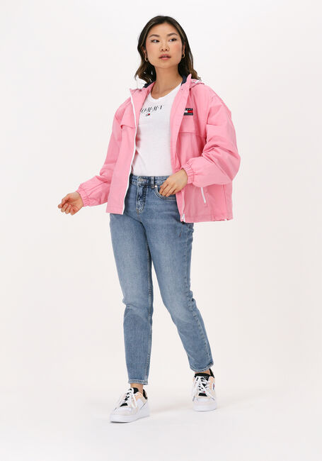 Weiße TOMMY JEANS T-shirt TJW SKINNY ESSENTIAL LOGO 1 SS - large