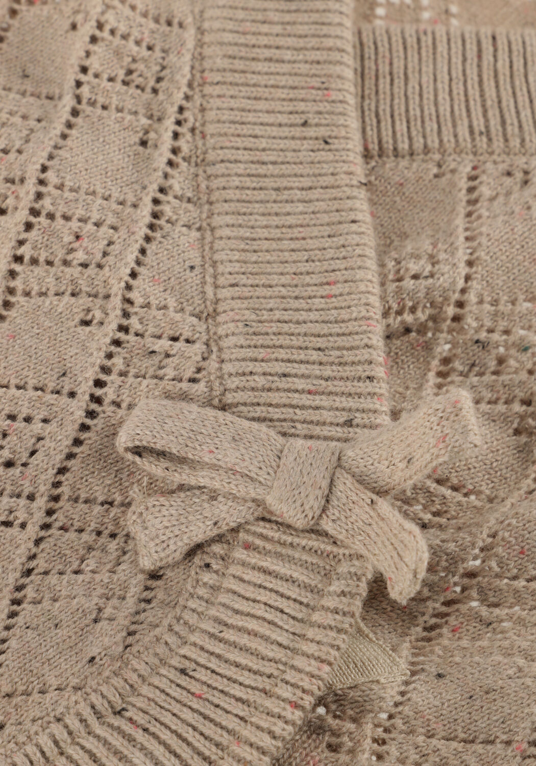 Beige BAJE STUDIO Strickjacke MARACON - large