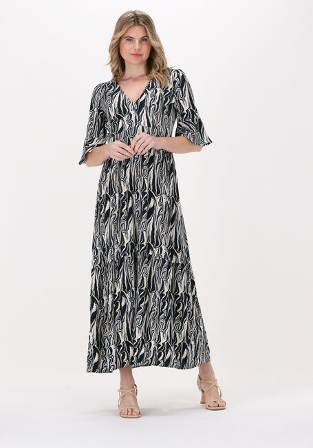 Schwarze POM AMSTERDAM Maxikleid MARMER - large