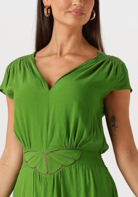 Grüne LOUIZON Maxikleid FAYENCE - large