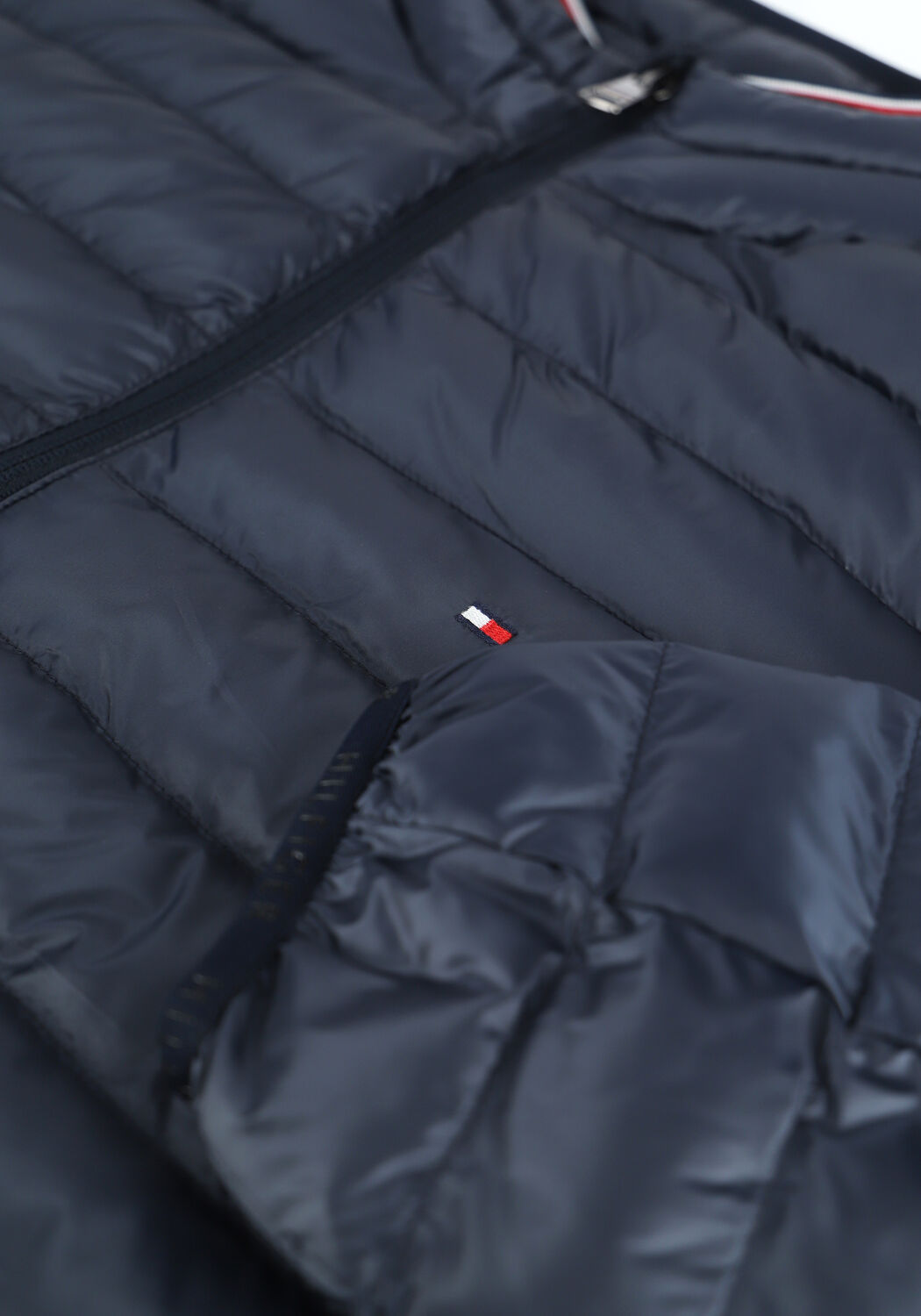 Blaue TOMMY HILFIGER Wattierte Jack CORE PACKABLE CIRCULAR JACKET - large