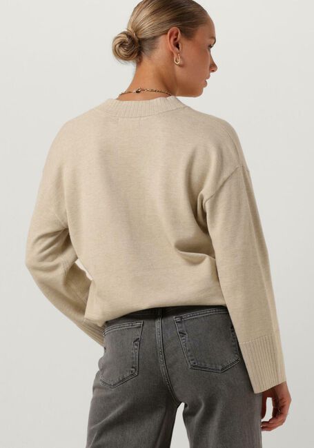 Beige MSCH COPENHAGEN Pullover MSCHODANNA RACHELLE V PULLOVER - large
