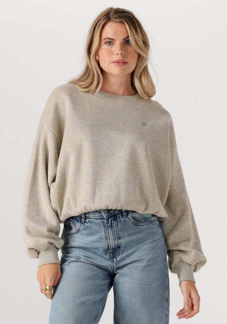 Graue BY-BAR Pullover BODIL SPARKLE SWEATER - large