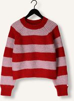 Rote COLOURFUL REBEL Pullover KINZA STRIPED KNITTED SWEATER Rote COLOURFUL REBEL Pullover KINZA STRIPED KNITTED SWEATER - medium