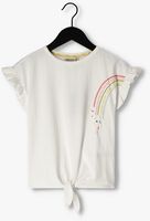 Weiße LIKE FLO T-shirt KNOTTED TEE RAINBOW - medium