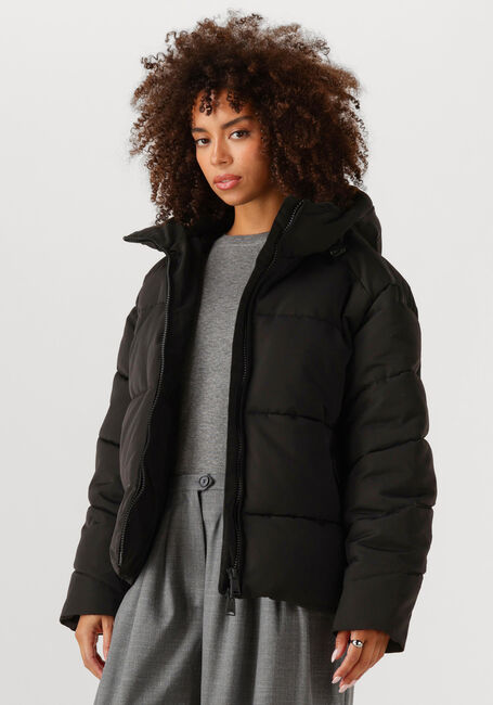 Schwarze WITHBLACK Wattierte Jack WBLGLORIAN PUFFER JACKET - large