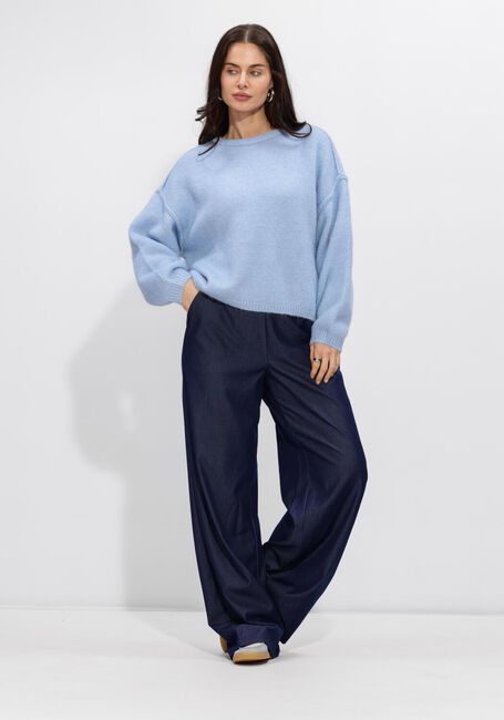 Blaue ANOTHER LABEL Pullover & Cardigans ALLROXANE KNITTED PULL L/S - large