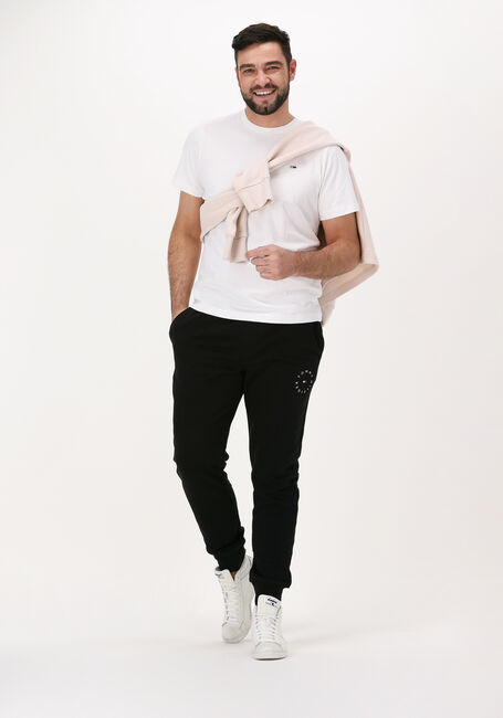 Schwarze TOMMY HILFIGER Jogginghose ROUNDALL GRAPHIC SWEATPANT - large