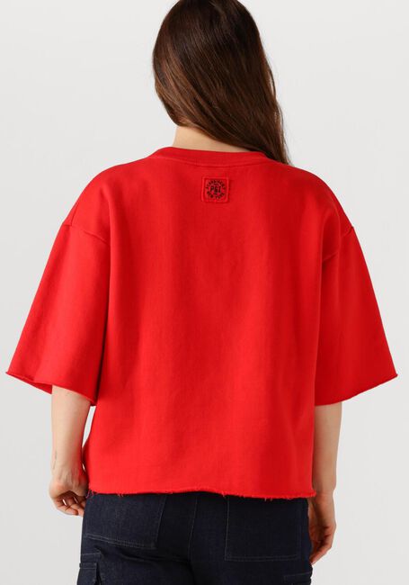Rote PENN & INK T-shirt SWEATER W25F1702 - large