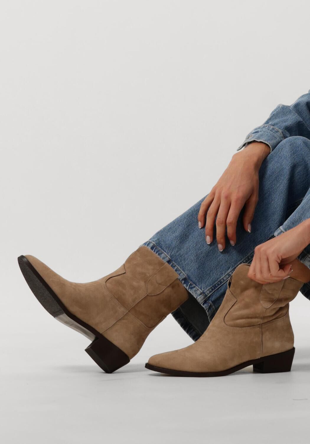 Beige NOTRE-V Cowboystiefel 39445 - large