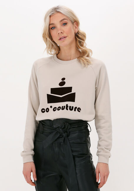 Sand CO'COUTURE Sweatshirt CLUB FLOC SWEAT - large