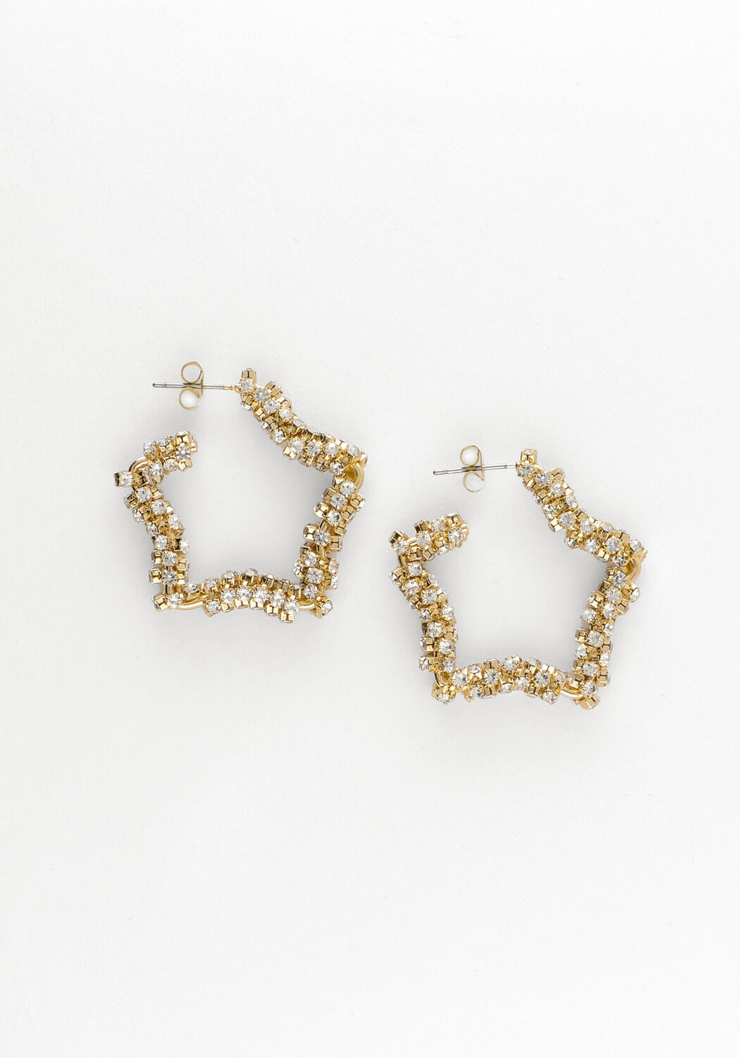 Goldfarbig NOTRE-V Ohrringe OMFW22-009