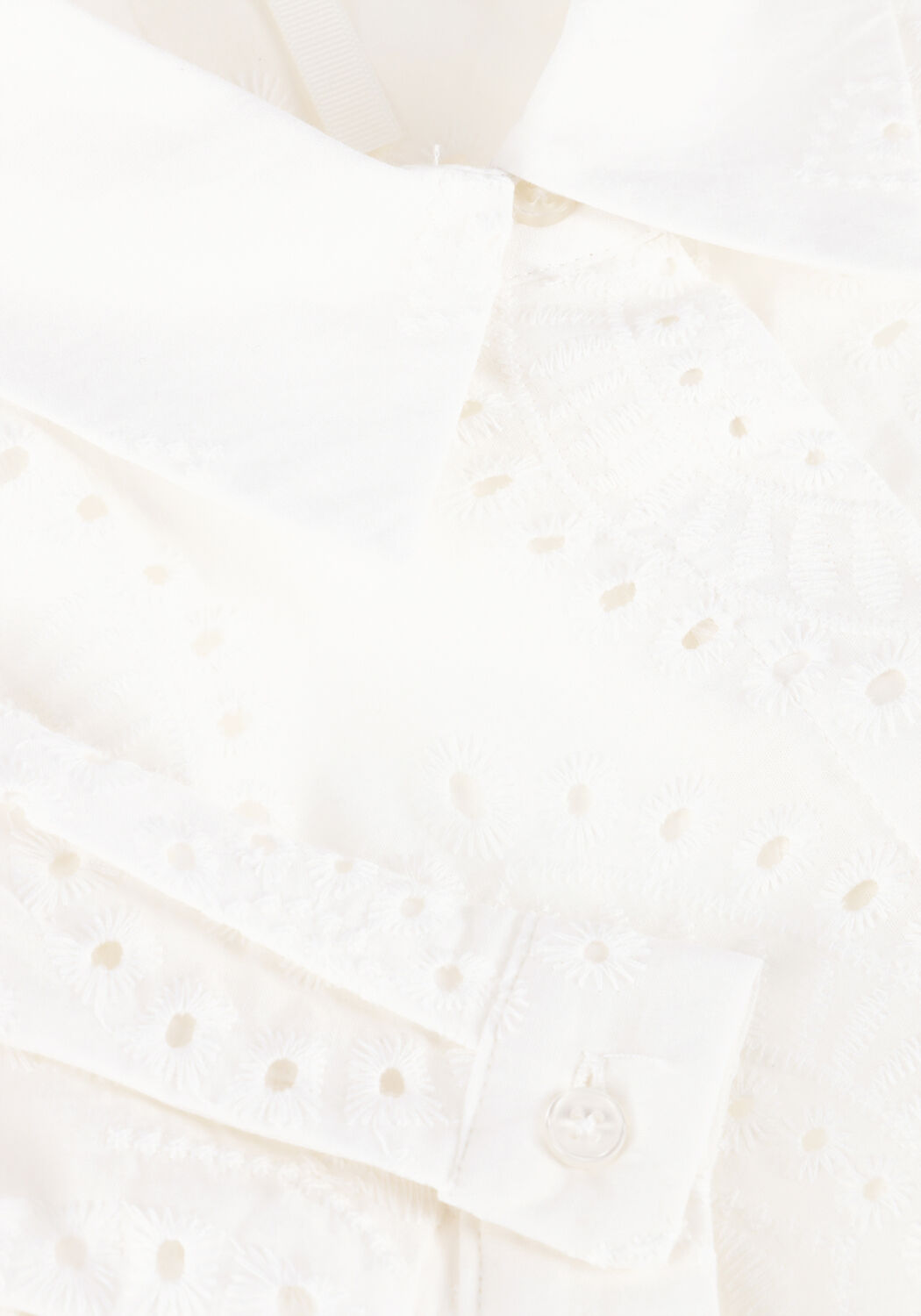 Wei&szlig;e OBJECT Blusen OBJBITTEN L/S RE SHIRT - large