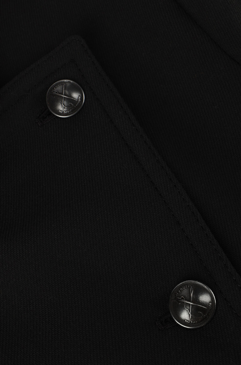 Schwarze DRYKORN M&auml;ntel HAWDON 120010 - large