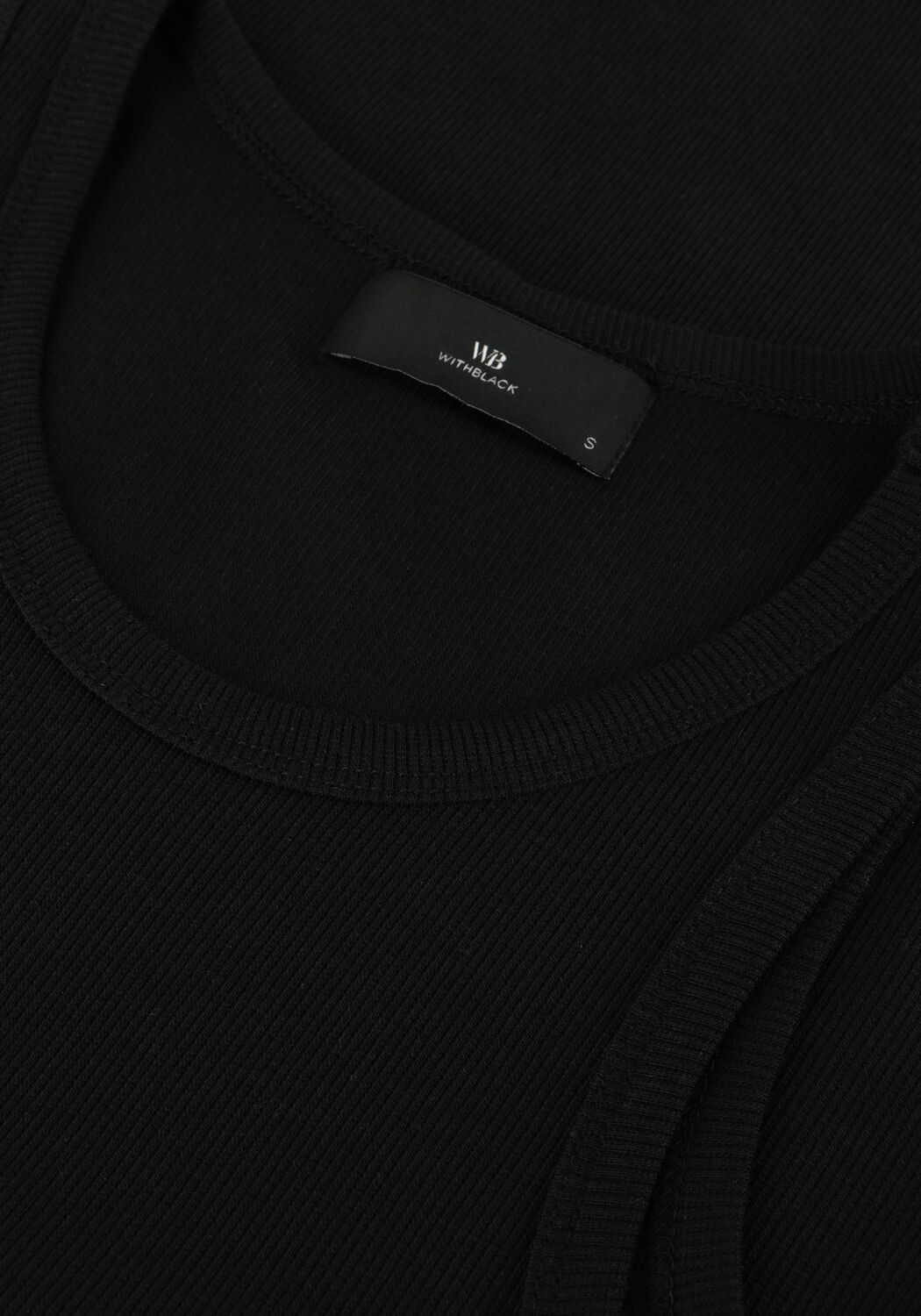 Schwarze WITHBLACK Top WBLDORDI TANK - large