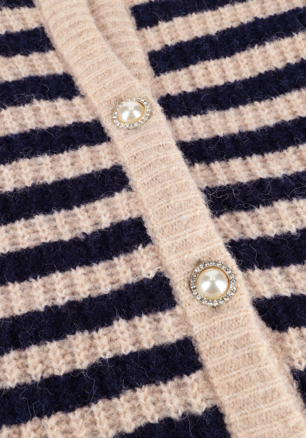 Dunkelblau LOLLYS LAUNDRY Strickjacke NOVALI CARDIGAN LS - large