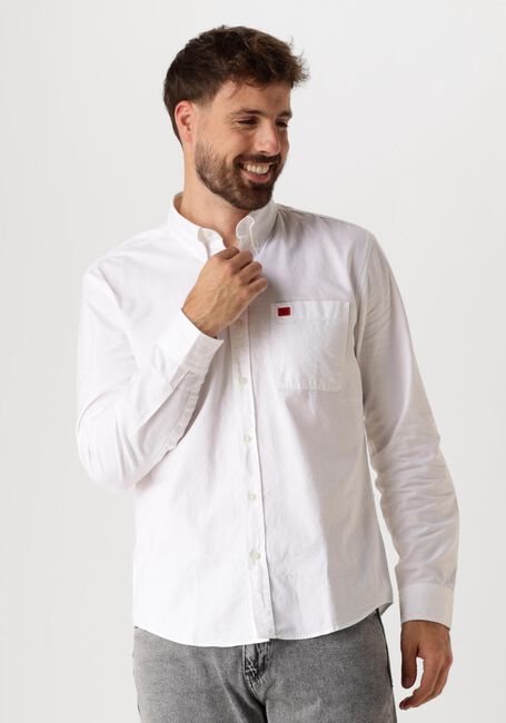 Weiße HUGO Casual-Oberhemd EVITO - large