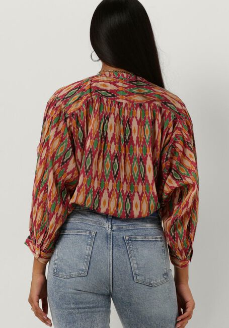 Mehrfarbige/Bunte BY-BAR Blusen LUCY SUMMER IKAT BLOUSE - large