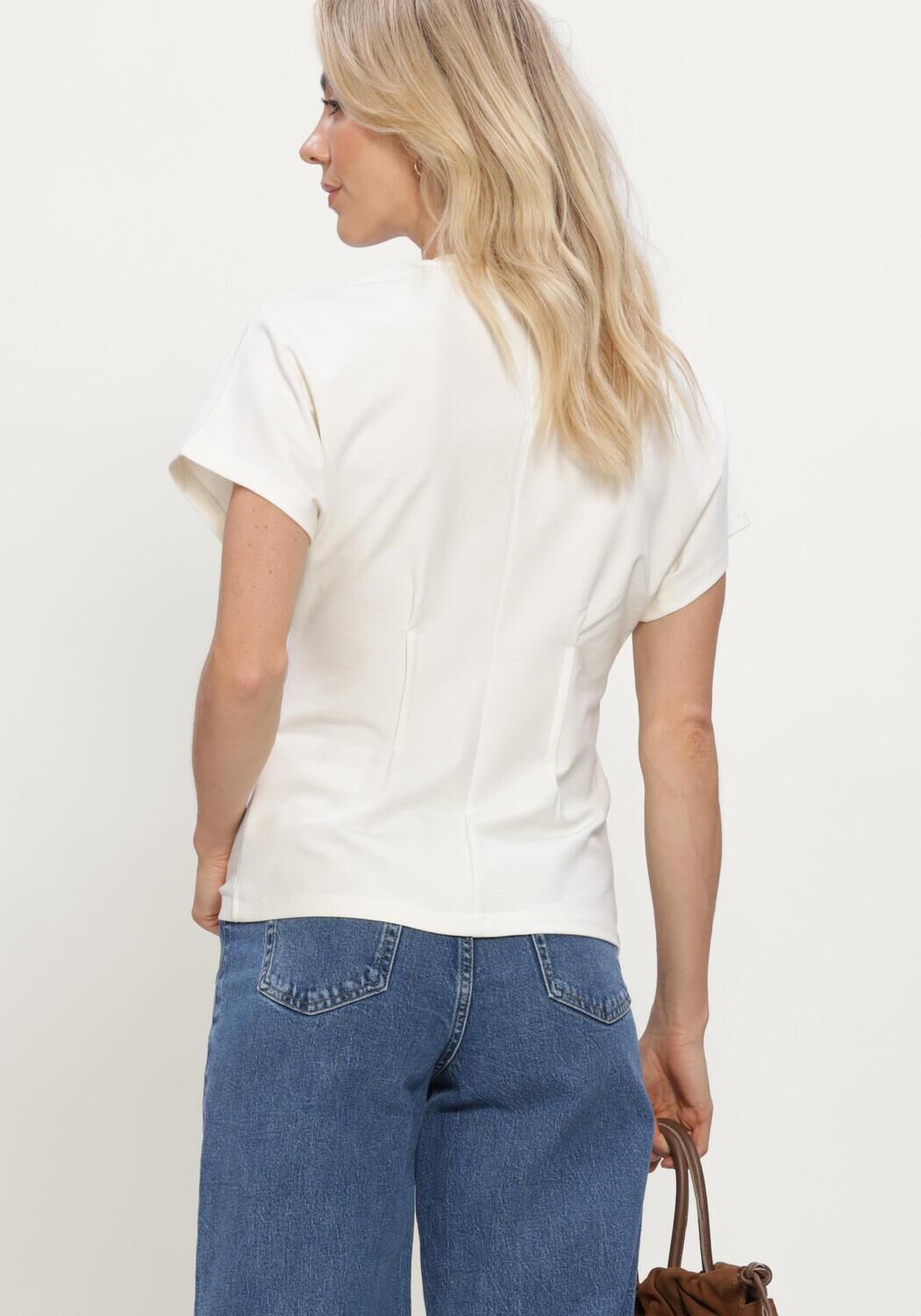 Nicht-gerade weiss SELECTED WOMEN Top SLWERA SS TOP - large
